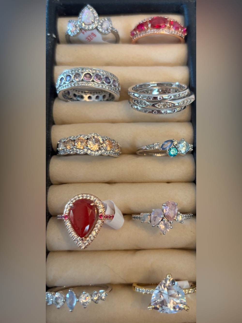 Bomb Party assorted size 11 rings